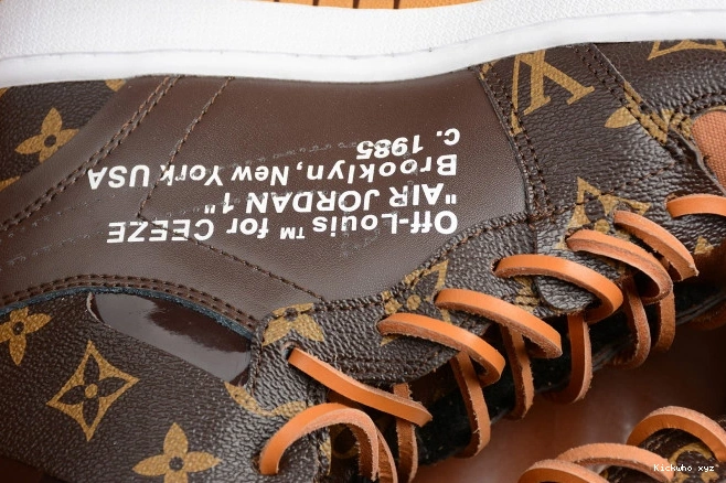 Air Off-Louis AJ1 x AQ0818-158 Jordan OW 1 0818